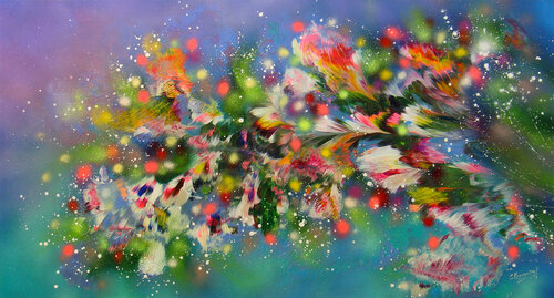 Spring blooming van Irini Karpikioti, Schilderij te koop op Singulart