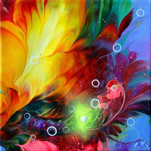 Sunset and Flowers Irini Karpikioti