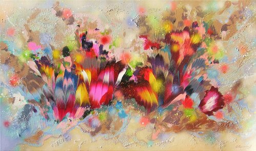 Summer Melodies by Irini Karpikioti, Painting for Sale on Singulart