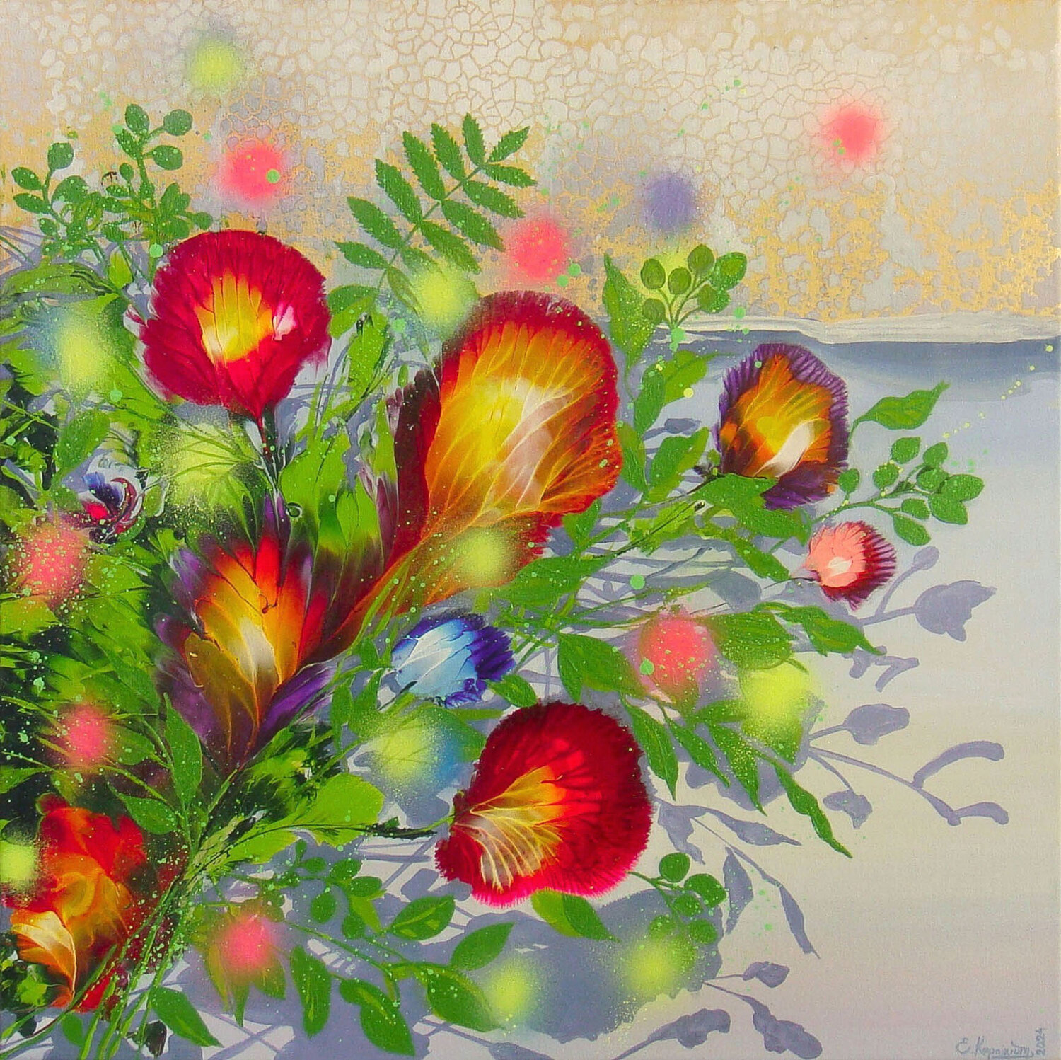 Morning awakening Irini Karpikioti Origineel schilderij te koop