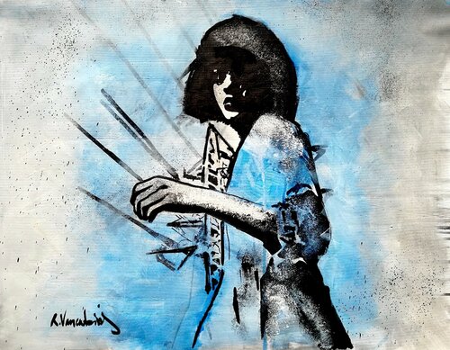 Wire van Rinalds Vanadziņš, Schilderij te koop op Singulart