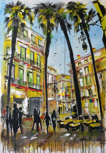 Square van Rinalds Vanadziņš, Schilderij te koop op Singulart