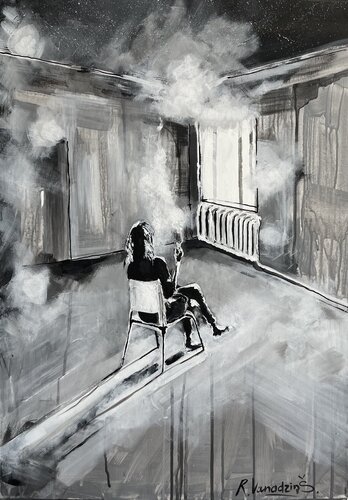 Door van Rinalds Vanadziņš, Schilderij te koop op Singulart