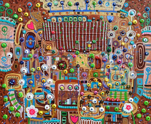 Can You Catch It? by Katrina Avotina, Painting for Sale on Singulart