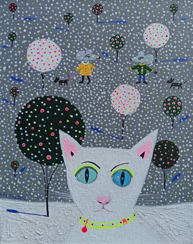 I Believe In Love by Katrina Avotina, Painting for Sale on Singulart