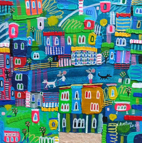 I'm Off! van Katrina Avotina, Schilderij te koop op Singulart