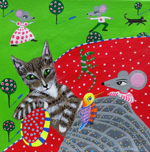 Leave Me Alone by Katrina Avotina, 회화 for Sale on Singulart