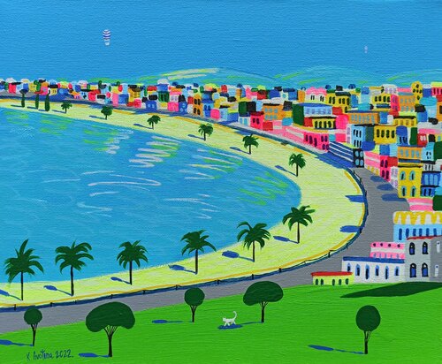 Before The Sunrise van Katrina Avotina, Schilderij te koop op Singulart