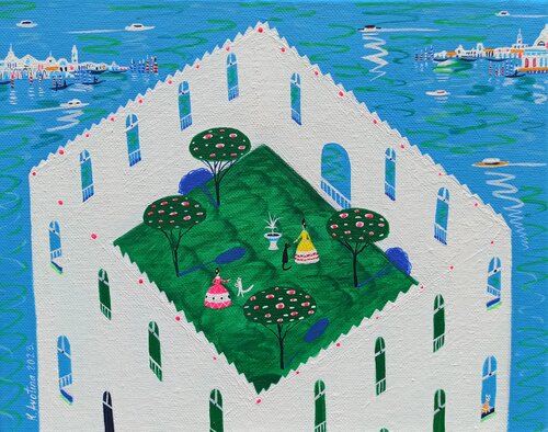 The Secret Garden di Katrina Avotina, Pittura in vendita su Singulart