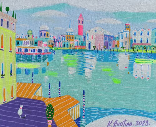 Peaceful von Katrina Avotina, Malerei kaufen auf Singulart