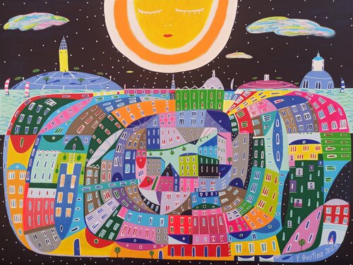 My Kingdom di Katrina Avotina, Pittura in vendita su Singulart