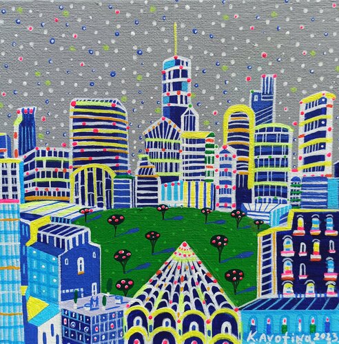 After The Rain von Katrina Avotina, Malerei kaufen auf Singulart