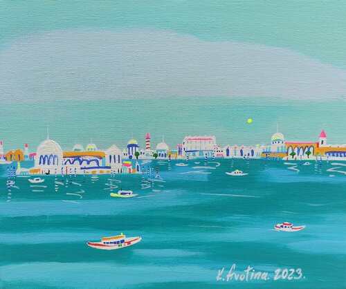 Good Morning, Venice! van Katrina Avotina, Schilderij te koop op Singulart