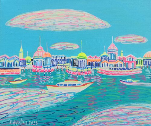 To Feel The Morning Breeze van Katrina Avotina, Schilderij te koop op Singulart