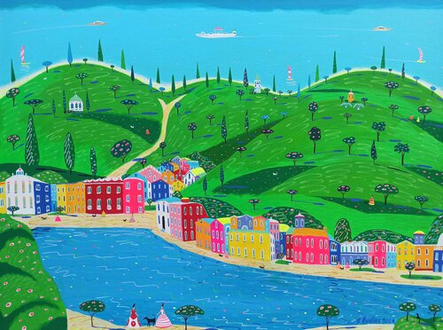 When I Need You The Most di Katrina Avotina, Pittura in vendita su Singulart