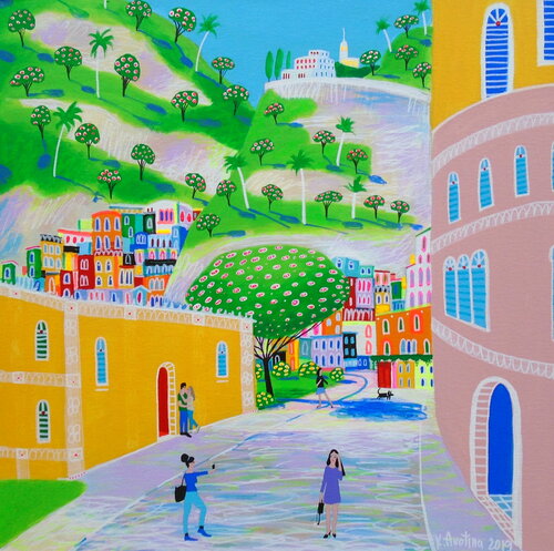 Caught Up In The Moment di Katrina Avotina, Pittura in vendita su Singulart