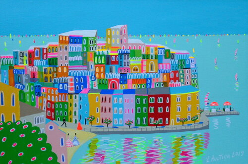 Life Is Beautiful by Katrina Avotina, Painting for Sale on Singulart