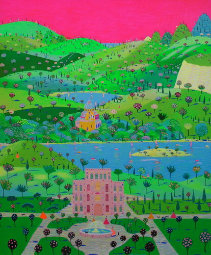 Living Like A Royalty de Katrina Avotina, Pintura a la venta en Singulart