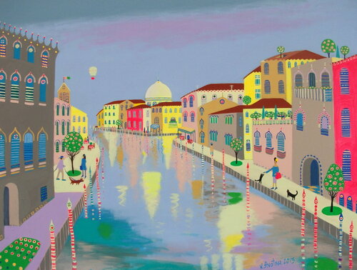 Forever In Love di Katrina Avotina, Pittura in vendita su Singulart