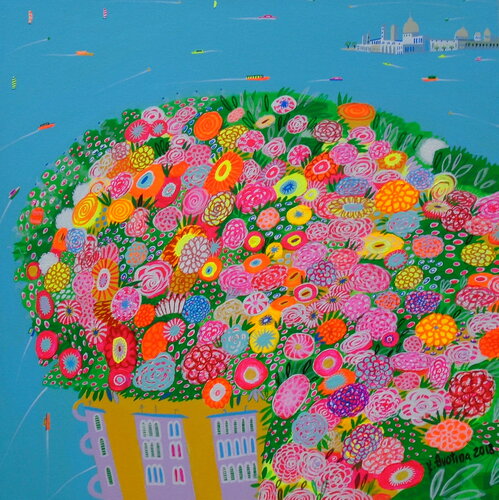Don't Leave Me Summer di Katrina Avotina, Pittura in vendita su Singulart