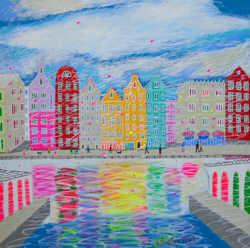 Hello Spring! van Katrina Avotina, Schilderij te koop op Singulart