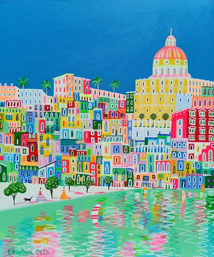 Reflecting The Glory van Katrina Avotina, Schilderij te koop op Singulart