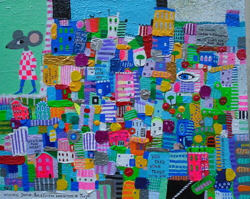 And Then She Became An Artist van Katrina Avotina, Schilderij te koop op Singulart
