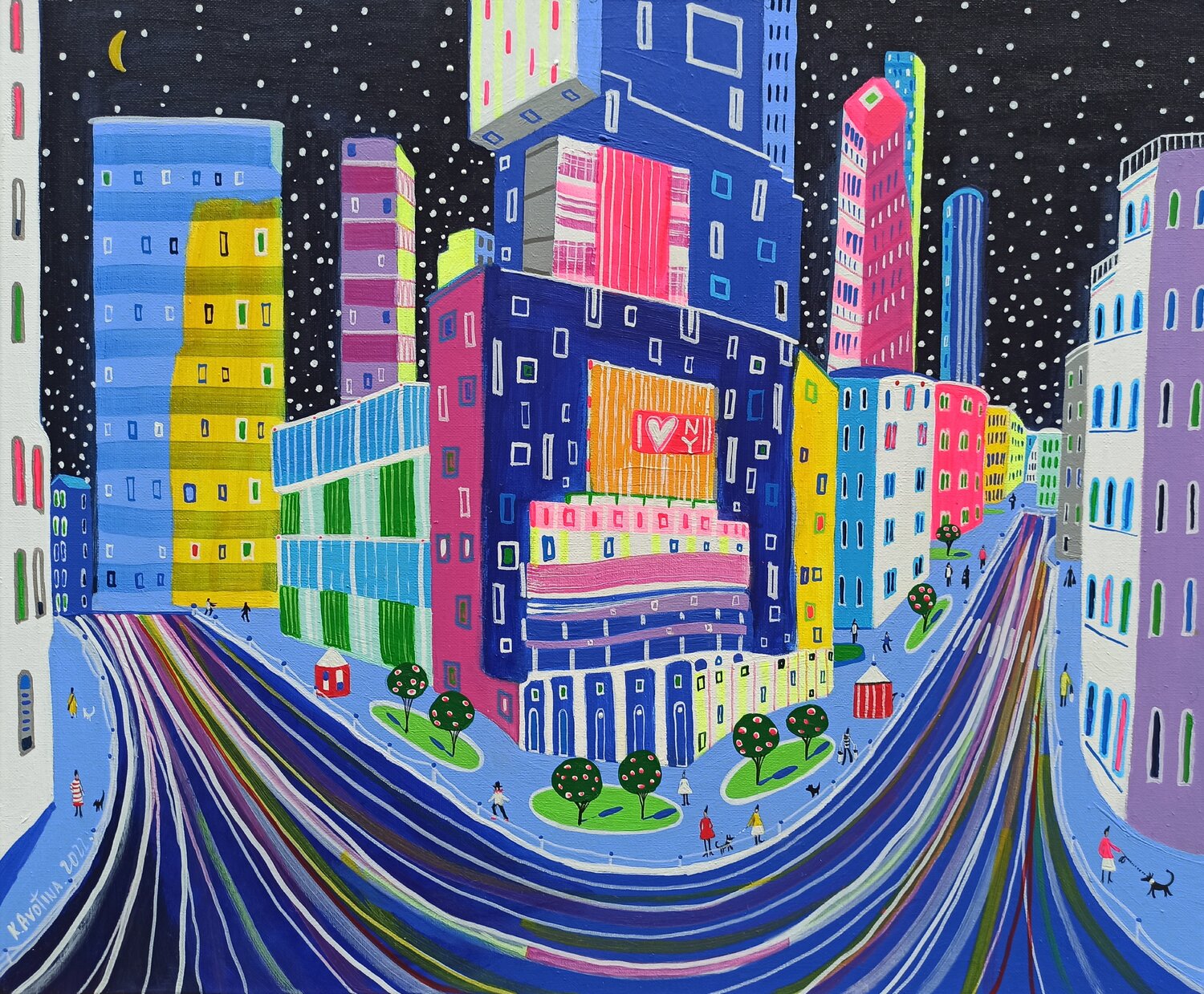 The City Never Sleeps Katrina Avotina