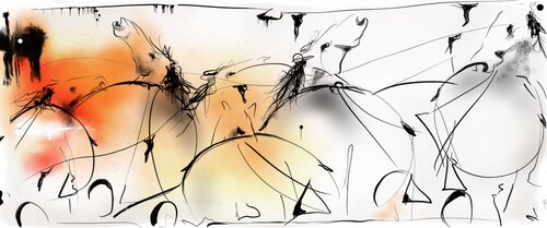 Aquelarre de caballos von Fernando Suárez Escobar, Digital kaufen auf Singulart