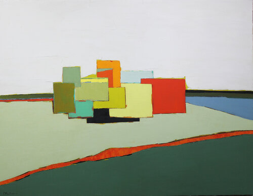 Composition 08 van Frédérique Marteau, Schilderij te koop op Singulart