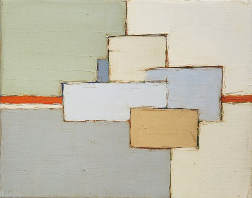 Abstrait clair par Frédérique Marteau, Peinture en vente sur Singulart