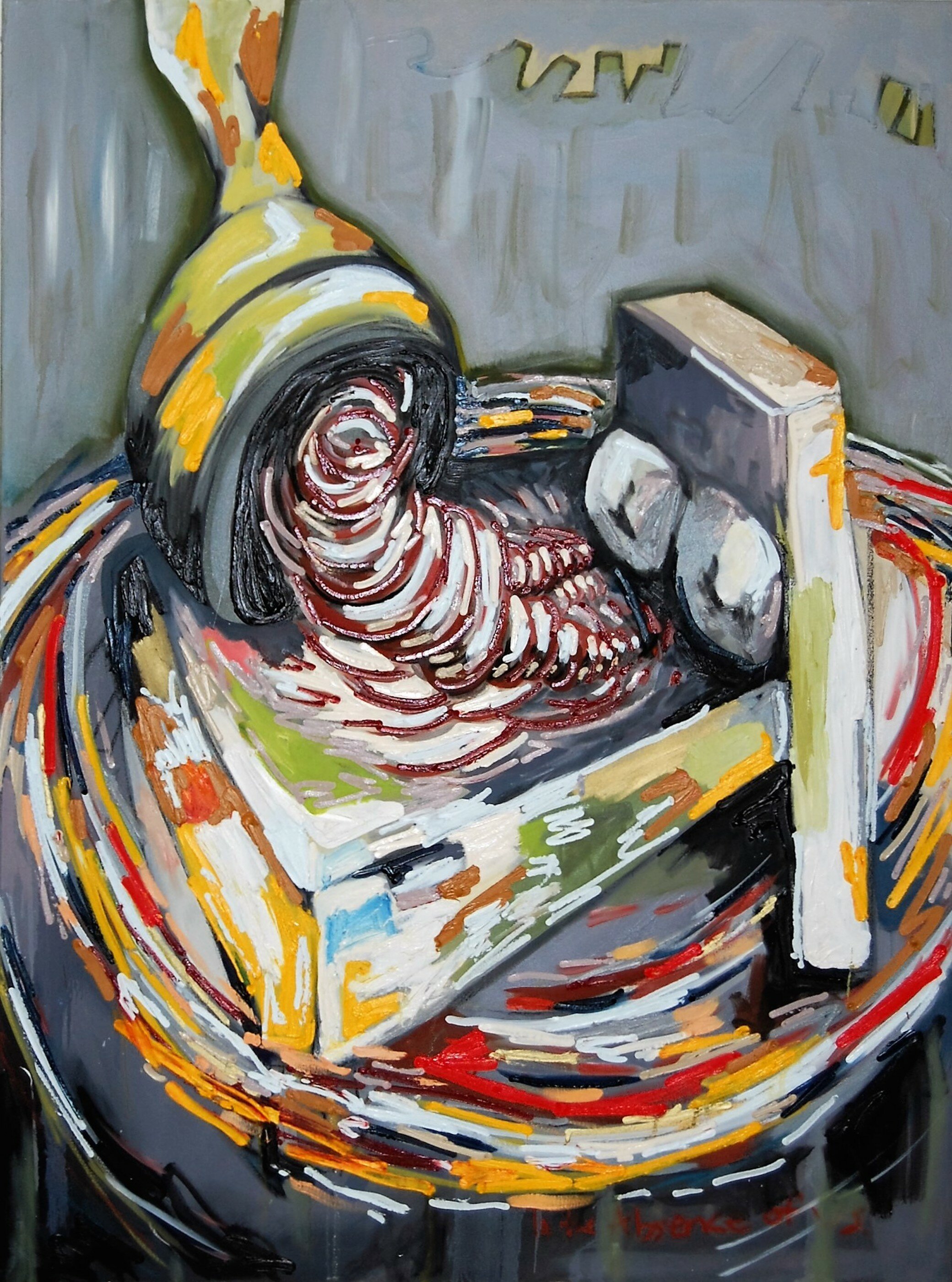 Thema Pinsel Gemälde