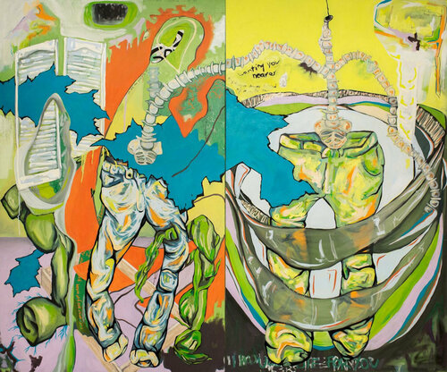 I Want To Live With You, Even When We're Ghosts van Hilary Tait Norod, Schilderij te koop op Singulart