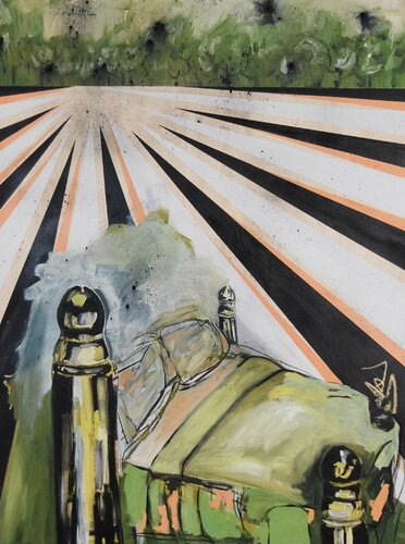 Intimacy Crawls Deeps de Hilary Tait Norod, Pintura a la venta en Singulart