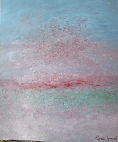 Le Hanami, la fête des cerisiers en fleurs van Eliane Ypersiel, Schilderij te koop op Singulart