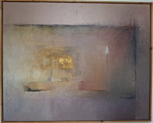 Les bleus au coeur von Eliane Ypersiel, Malerei kaufen auf Singulart