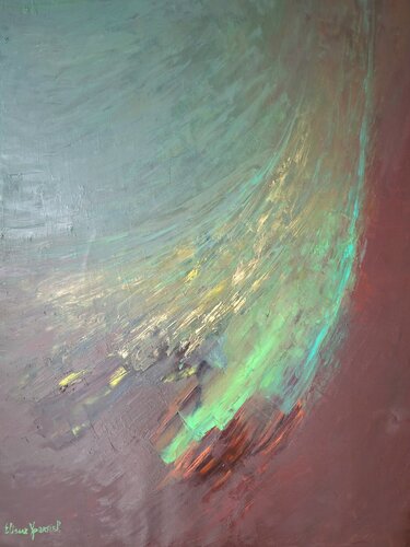 Faisceau lumineux von Eliane Ypersiel, Malerei kaufen auf Singulart