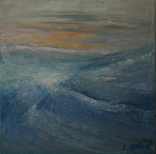 Le chant des flots by Eliane Ypersiel, 회화 for Sale on Singulart