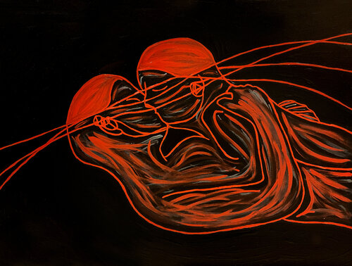 Energy XVII – The Merged Frequencies (Original Series – Hand Painted) de Juca Maximo, Otros medios a la venta en Singulart