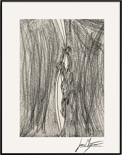Sketch n44 – Passage of Becoming (Original Series – Hand Painted 1/1) par Juca Maximo, Dessin en vente sur Singulart