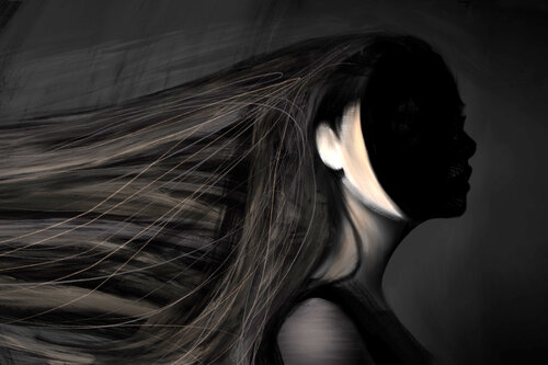 Absence Lines — The Echo That Leaves Her Face (Limited Edition 1/9, Only 9 Worldwide) Juca Maximo