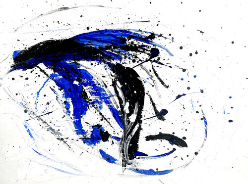Unconscious VI – Abstract Emotional Painting by Juca Maximo (Original) Juca Maximo