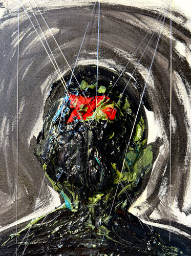 Absence – Invisible Root (Original 1/1) van Juca Maximo, Schilderij te koop op Singulart