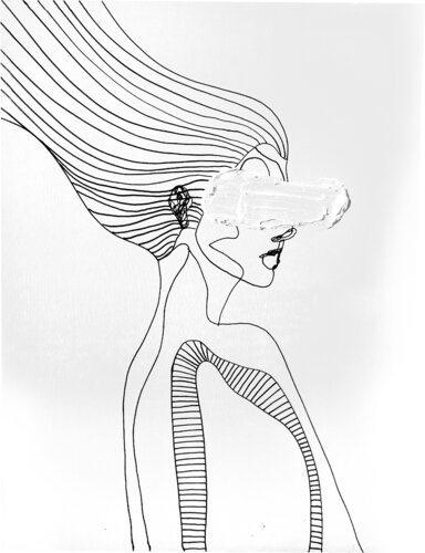 Traces IX – The Memory Beneath Silence (Limited Edition 4/9, Only 9 Worldwide) de Juca Maximo, Pintura a la venta en Singulart