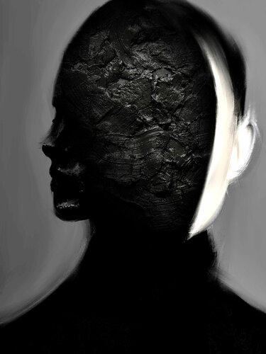 Absence I – Silent Witness (Limited Edition – Hand Painted 1/9) Preview only di Juca Maximo, Altri media in vendita su Singulart