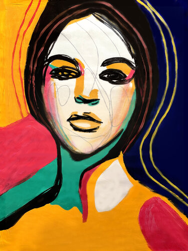 Retails II – The Echo of Traces (Original Series – Hand Painted) par Juca Maximo, Peinture en vente sur Singulart
