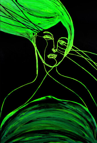 Gravity II – The Calm That Holds the Storm (Original Series – Hand Painted) par Juca Maximo, Peinture en vente sur Singulart