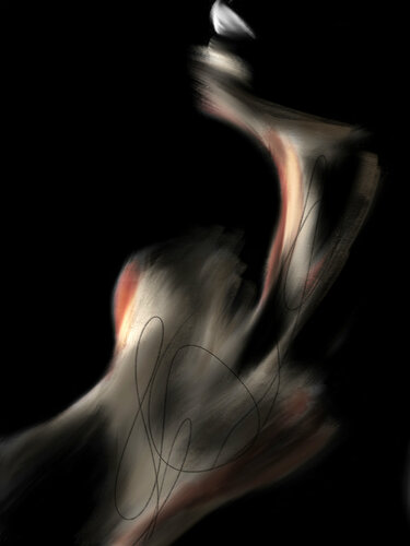 Sensuality III - Limited Edition 1/9 (Work painted by hand) de Juca Maximo, Otros medios a la venta en Singulart