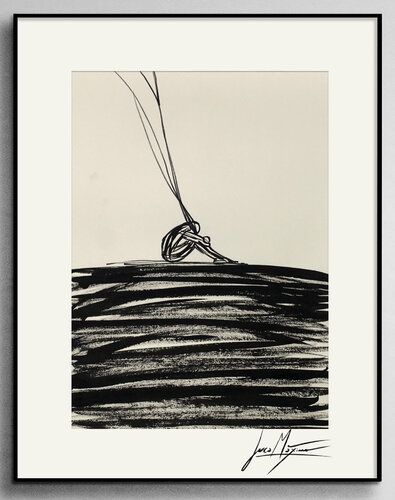 Sketch Gravity n1 de Juca Maximo, Dibujo a la venta en Singulart