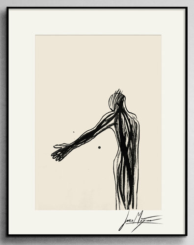 Sketch Gravity n4 de Juca Maximo, Dibujo a la venta en Singulart